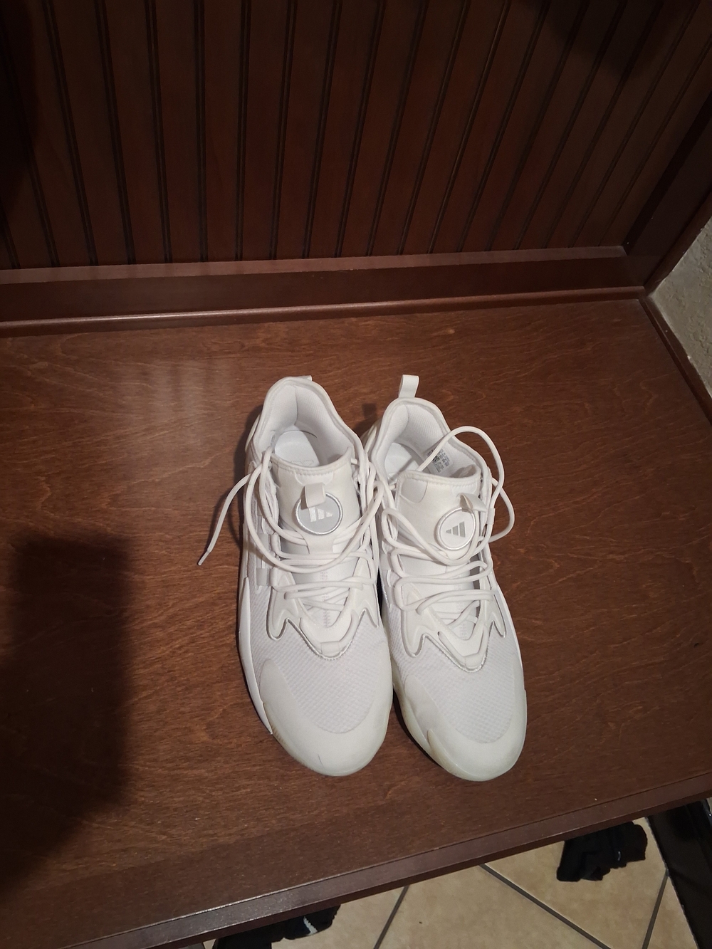 Kids White Athletic Sneakers - Lightweight Comfort